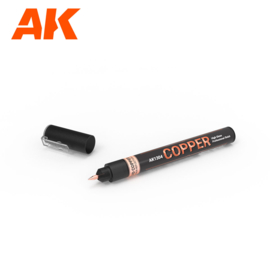 AK1300 METALLIC LIQUID MARKERS – 4 UNITS SET