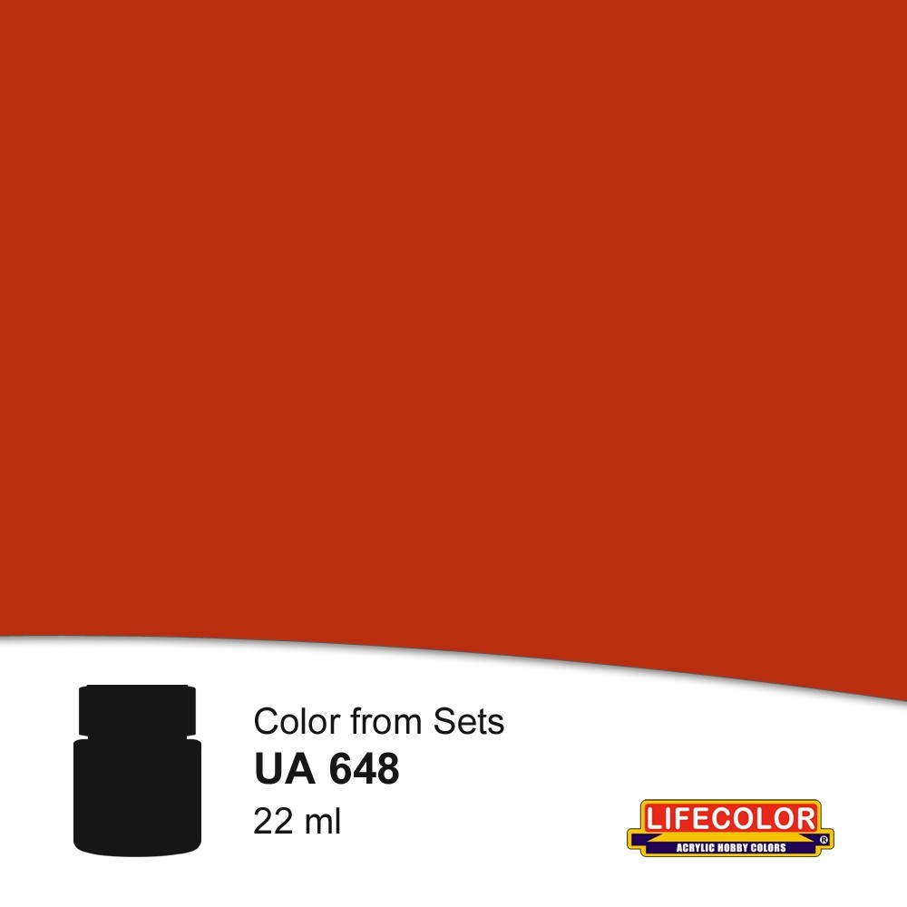 UA648 Lifecolor Imperial Japanese Navy Antifouling Hull Red