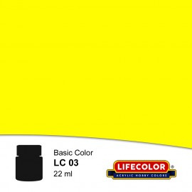 LC03 Lifecolor Matt Yellow 22ml FS 33591