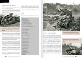 AK916 1944 GERMAN ARMOUR IN NORMANDY – CAMOUFLAGE PROFILE GUIDE