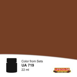 UA719  LifeColor Rail Frame Dirt (22ml) FS36120