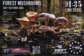 RT35315 1:35 RT-Diorama Forest mushrooms (56 pieces)