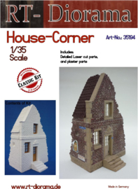RT35194 1:35 RT-Diorama House Corner