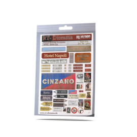 RT35850 1:35 RT-Diorama Signs Italy