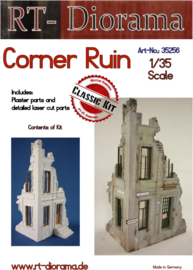 RT35256 1:35 RT-Diorama Corner Ruin
