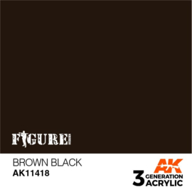 AK11418 BROWN BLACK