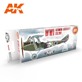 AK11710 3rd Gen WWI GERMAN AIRCRAFT COLORS