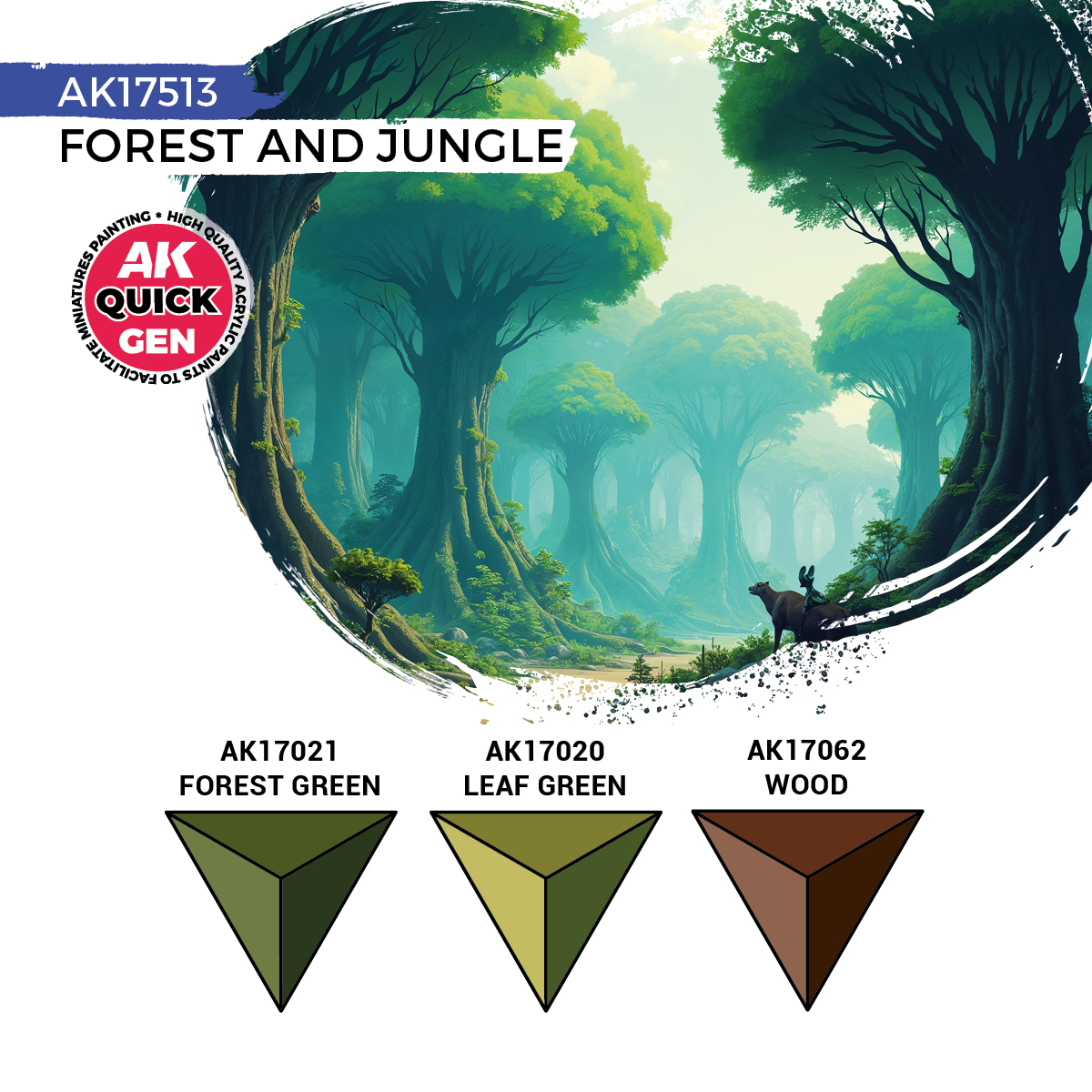 AK17513 FOREST AND JUNGLE – QUICK GEN SET