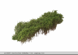 HB5011 Green / shrubbery  (7cm long 3-4cm high)