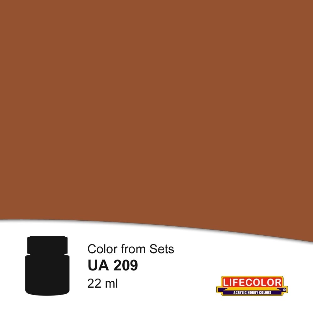 UA209 Lifecolor German Army Signalbraun RAL 8002
