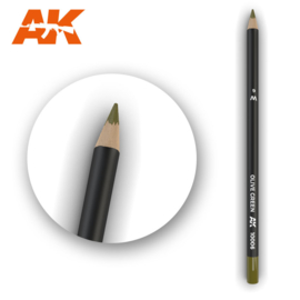 AK10006 Single pencil Olive green