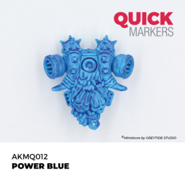 AKMQ012 Power Blue Quick Marker