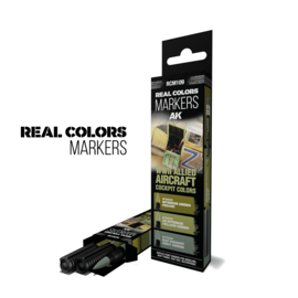 RCM109 WWII ALLIED AIRCRAFT COCKPIT COLORS – RC MARKERS SET