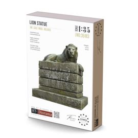 RT35183 1:35 RT-Diorama Lion Satue