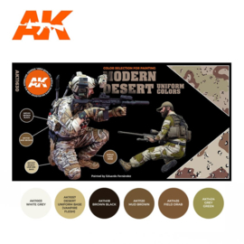 AK11630 MODERN DESERT UNIFORM COLORS