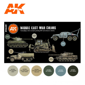 AK11648 MIDDLE EAST WAR COLORS 3G