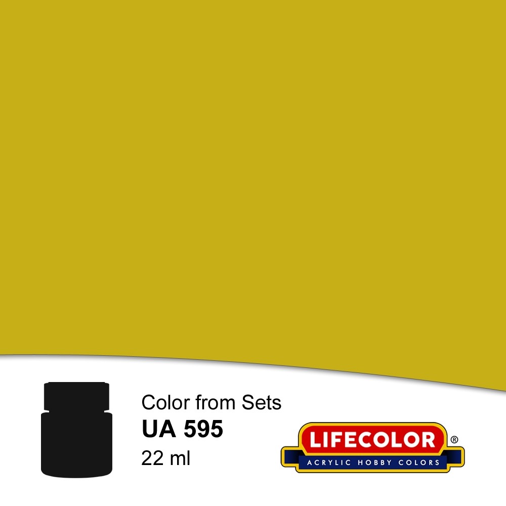 UA595 Lifecolor Zinc Crhomate Yellow FS 33481