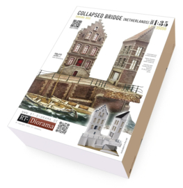 RT35056 1:35 RT-Diorama “Collapsed Bridge” Netherlands [Diorama Base]