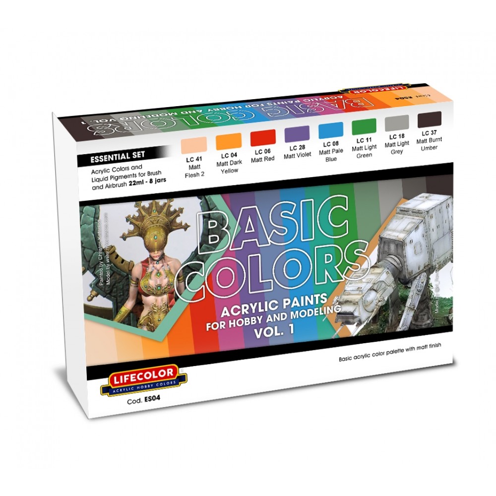 BES04 Lifecolor Basic Colors Vol 1