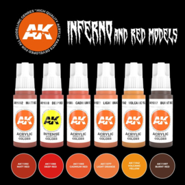 AK11604 3rd Gen Inferno and Red Creatures Set