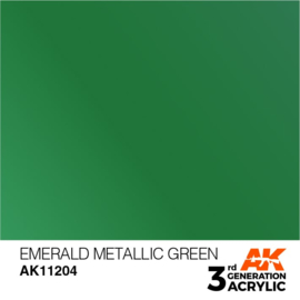 AK11204 EMERALD METALLIC GREEN – METALLIC