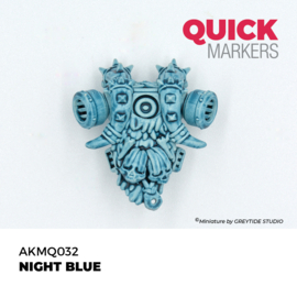 AKMQ032 Night Blue Quick Marker