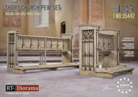 RT35442 Short Church Pew Set