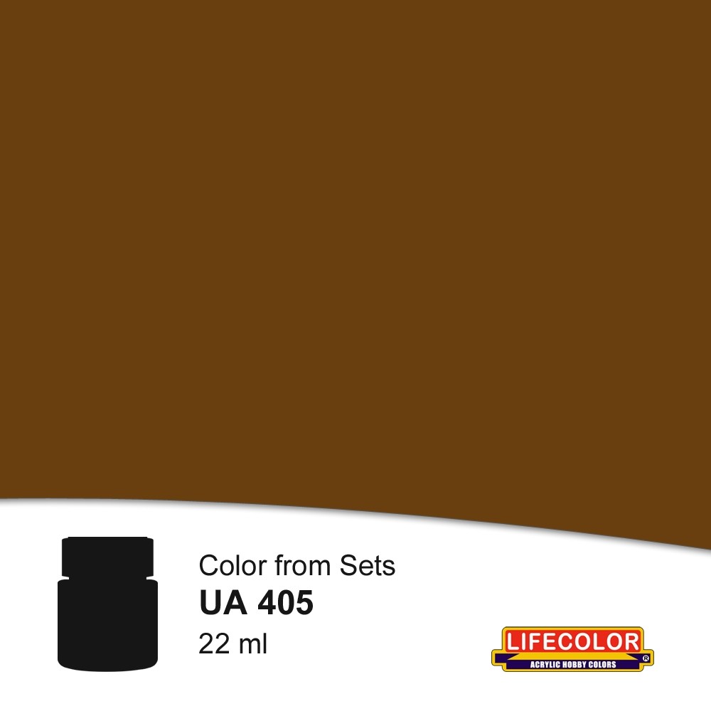 UA405 Lifecolor German uniforms WWII Brown Service Shirt