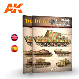 AK916 1944 GERMAN ARMOUR IN NORMANDY – CAMOUFLAGE PROFILE GUIDE