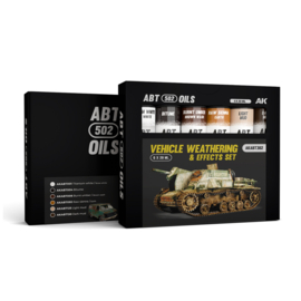 AKABT302 VEHICLE WEATHERING 6 EFFECT SET