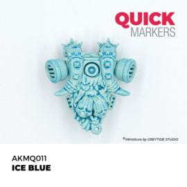 AKMQ011 Ice Blue Quick Marker