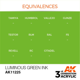 AK11225 LUMINOUS GREEN – INK