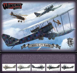 Wingnut Wings 32034 1:32 AEG G.IV Early (Missing 1 G sprue LMG14 and LMG 14/17)