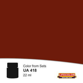 UA418 LifeColor Marrone Telo Mimetico (22ml)