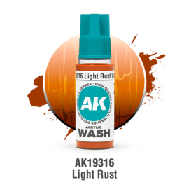 AK19316 LIGHT RUST – ACRYLIC WASH