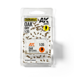 AK8107 Oak dry leaves 1:35