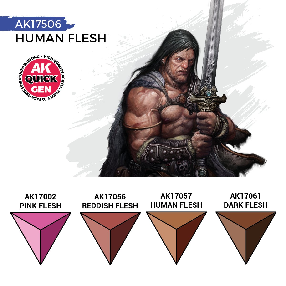 AK17506 HUMAN FLESH – QUICK GEN SET