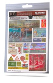 RT35878 1:35 RT-Diorama Iraqi Advertising No.1