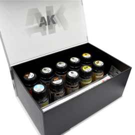 AK9751 - Total Weathering Effects Set - 10x35ml