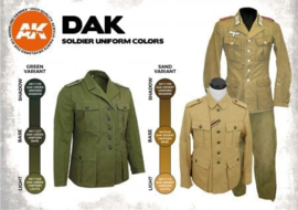 AK11628 DAK SOLDIERS UNIFORM COLORS