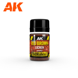 AK8262 RED BROWN LICHEN