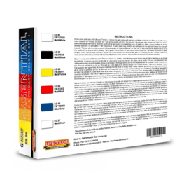 BES01 Lifecolor  Matt Primary Colors