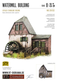 RT35132 1:35 RT-Diorama Watermill Building