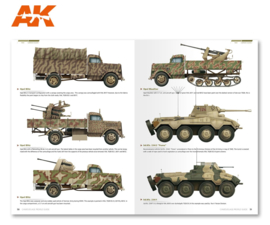 AK403 1945 GERMAN COLORS. CAMOUFLAGE PROFILE GUIDE