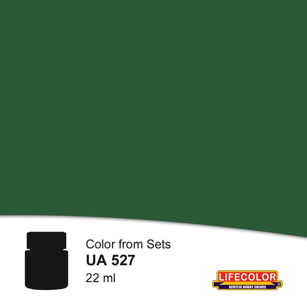 UA527 Lifecolor Regia Aeronautica Verde Oliva Scuro 2 (Italian Air Force WWII Dark Olive Green 2)