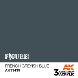 AK11439 FRENCH GREYISH BLUE