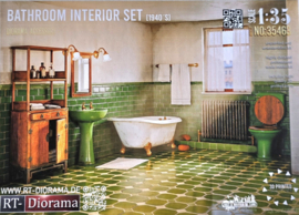 RT35463 1:35 RT-Diorama Bathroom Interior set