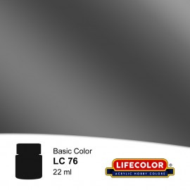 LC76 LifeColor Gloss Gun Metal (22ml) FS 17200