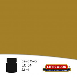 LC64  LifeColor Gloss Ochre (22ml) FS 13275