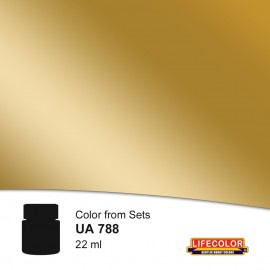 UA788 New Shell Brass Shade 1 (Black Base Not Needed)